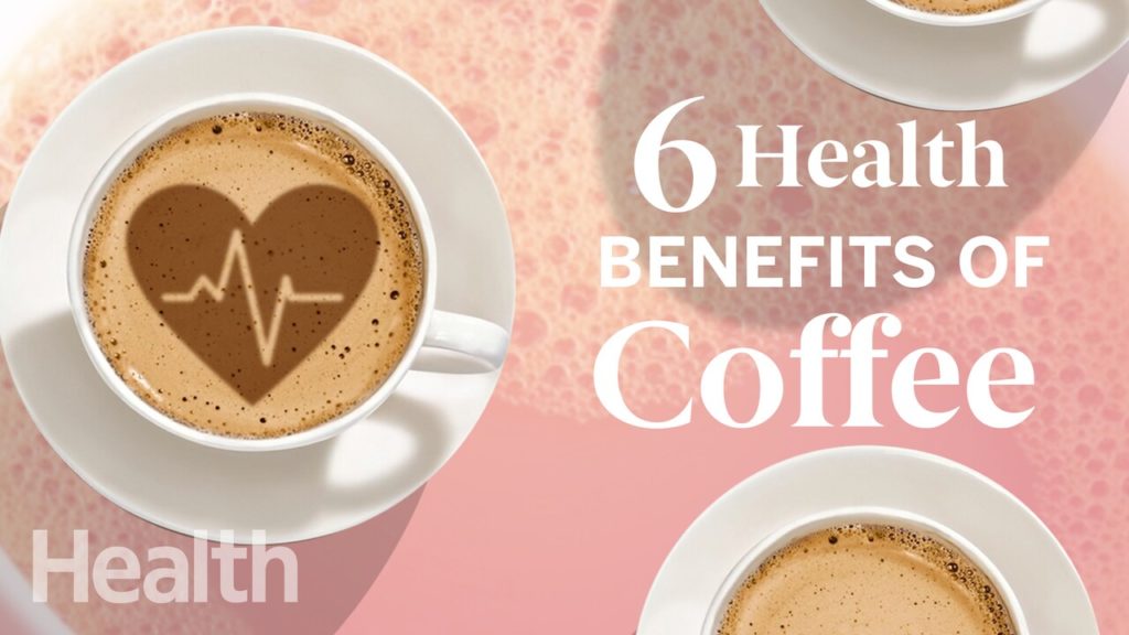 Top 6 Health Benefits of Coffee!